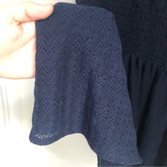 Ramy Brook Size Small Parker Mini Dress In Navy - Picture 8 of 9